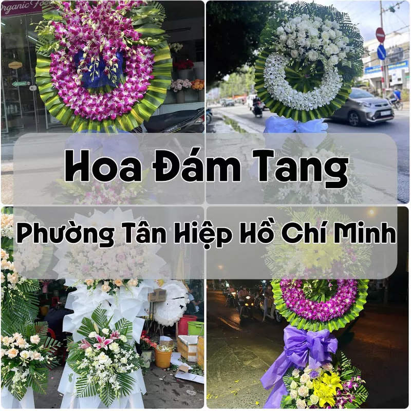 Đặt Hoa Đám Tang Phường Tân Hiệp Hồ Chí Minh | Giao Tận Nơi