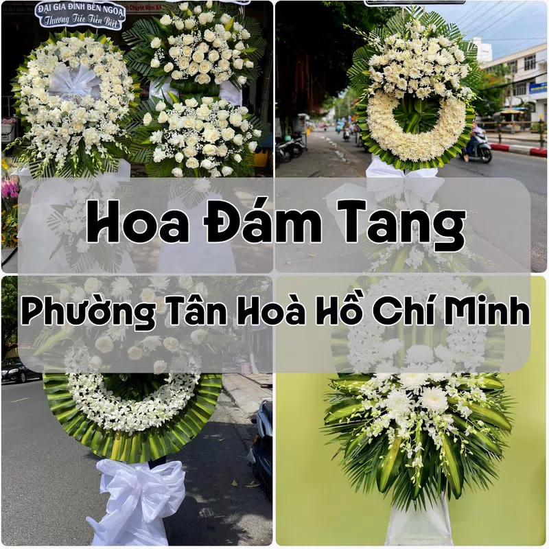 Đặt Hoa Đám Tang Phường Tân Hoà Hồ Chí Minh | Hoa Chia Buồn
