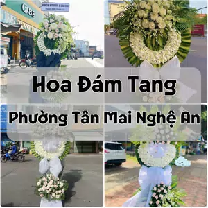 Đặt Hoa Đám Tang Phường Tân Mai Nghệ An | Hoa Chia Buồn