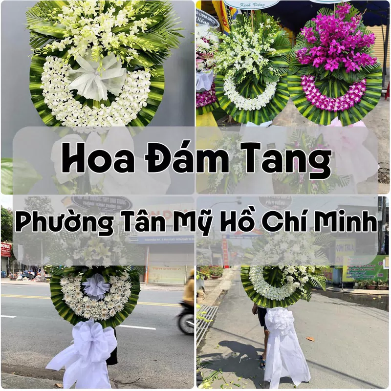 Đặt Hoa Đám Tang Phường Tân Mỹ Hồ Chí Minh | Giao Tận Nơi