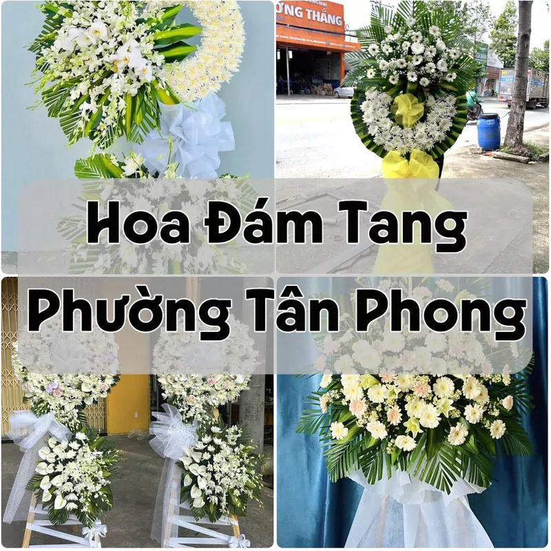 Đặt Hoa Đám Tang Phường Tân Phong | Hoa Tang Lễ