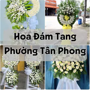 Đặt Hoa Đám Tang Phường Tân Phong | Hoa Tang Lễ