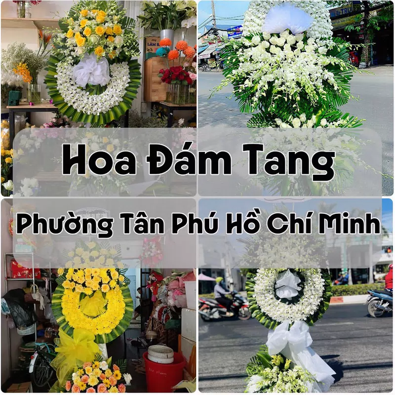 Đặt Hoa Đám Tang Phường Tân Phú Hồ Chí Minh | Hoa Chia Buồn