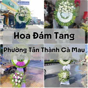 Đặt Hoa Đám Tang Phường Tân Thành Cà Mau | Giao Hoa Nhanh