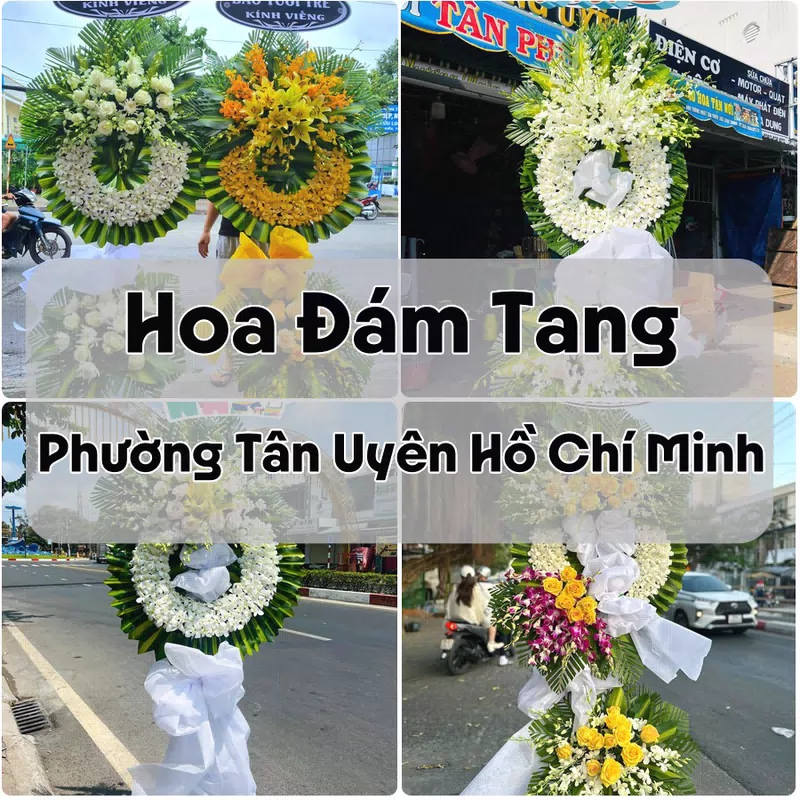 Đặt Hoa Đám Tang Phường Tân Uyên Hồ Chí Minh | Đặt Hoa Nhanh