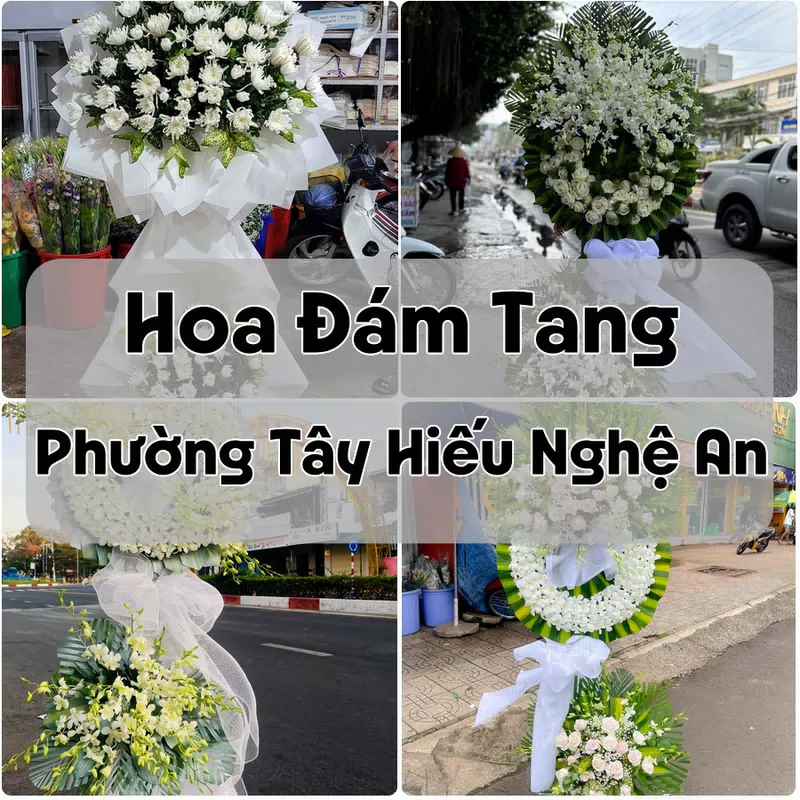 Đặt Hoa Đám Tang Phường Tây Hiếu Nghệ An | Giao Hoa Nhanh
