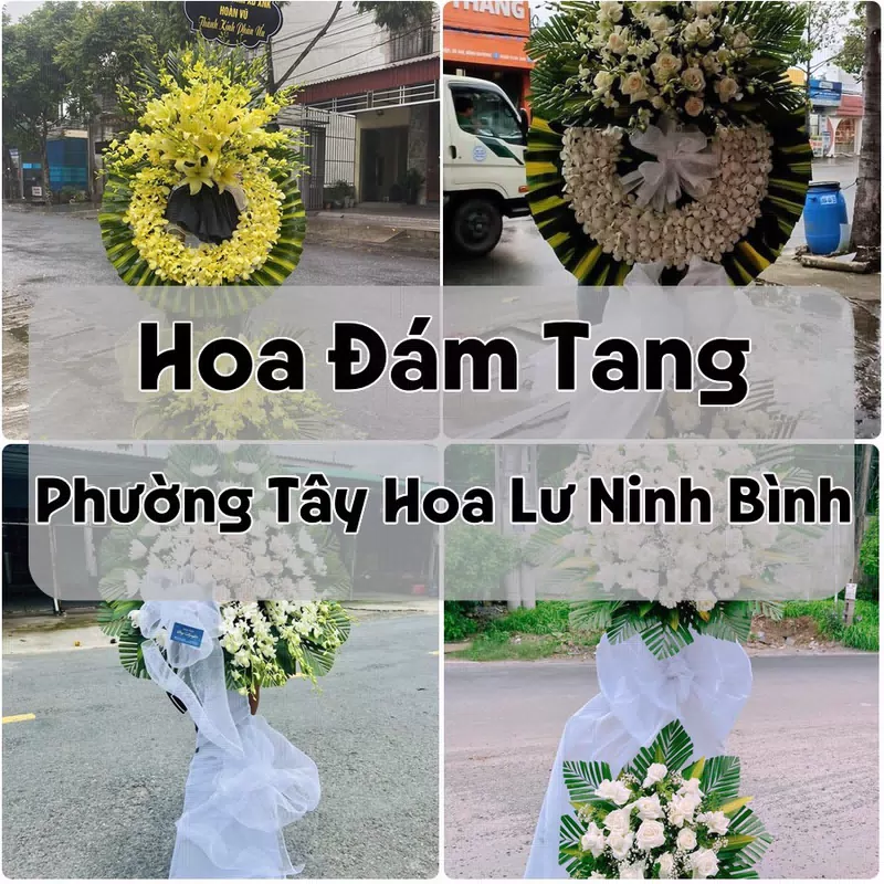 Đặt Hoa Đám Tang Phường Tây Hoa Lư Ninh Bình | Hoa Chia Buồn