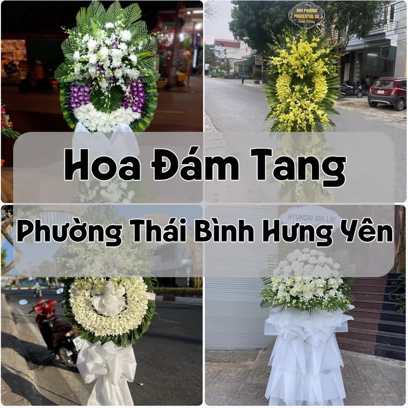 Đặt Hoa Đám Tang Phường Thái Bình Hưng Yên | Hoa Chia Buồn