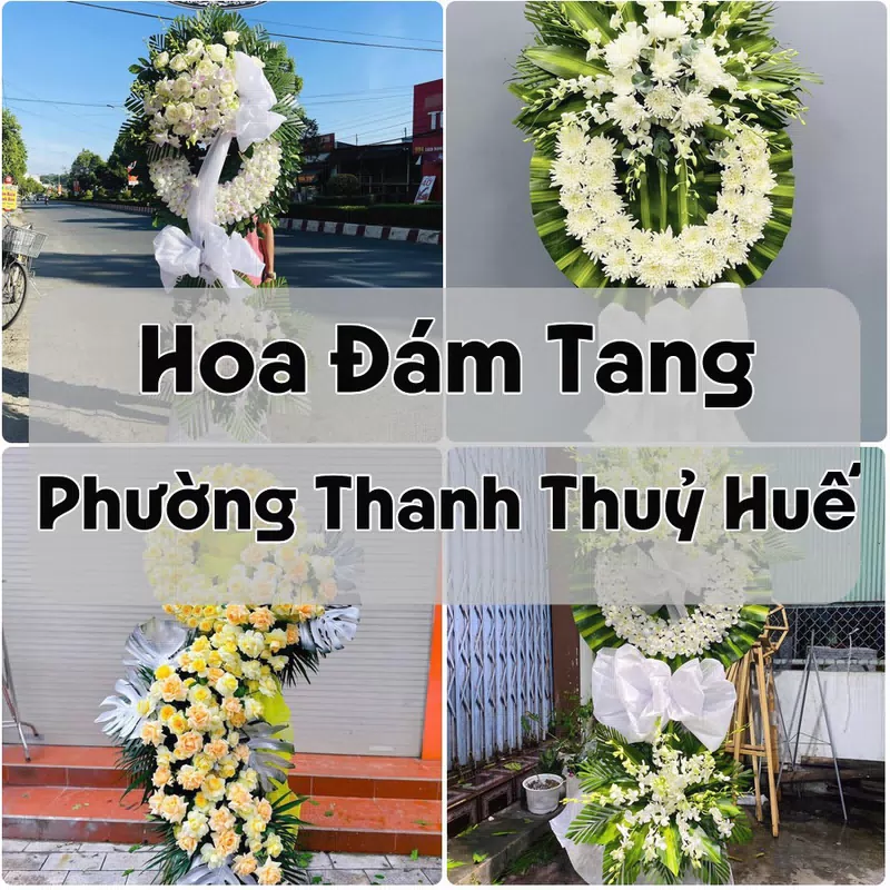 Đặt Hoa Đám Tang Phường Thanh Thuỷ Huế | Hoa Tang Lễ