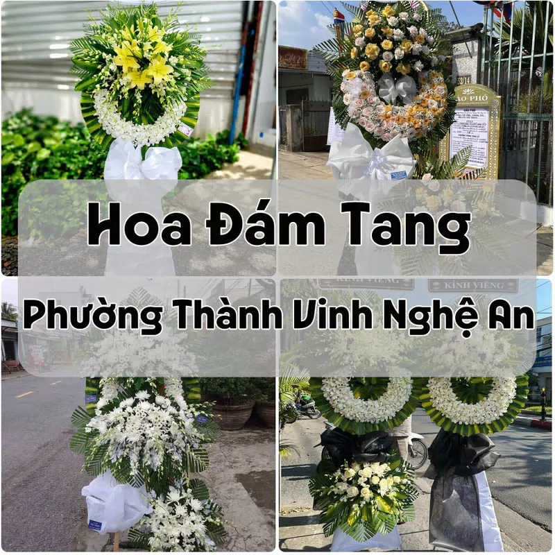 Đặt Hoa Đám Tang Phường Thành Vinh Nghệ An | Hoa Chia Buồn