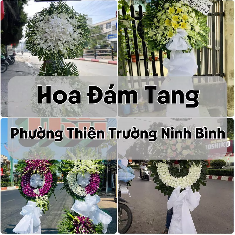 Đặt Hoa Đám Tang Phường Thiên Trường Ninh Bình | Đặt Hoa Nhanh