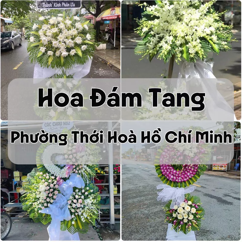 Đặt Hoa Đám Tang Phường Thới Hoà Hồ Chí Minh | Giao Hoa Nhanh