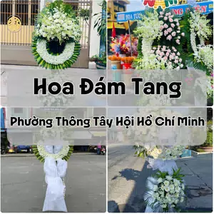 Đặt Hoa Đám Tang Phường Thông Tây Hội Hồ Chí Minh | Hoa Chia Buồn