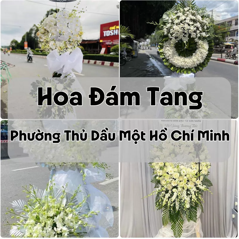 Đặt Hoa Đám Tang Phường Thủ Dầu Một Hồ Chí Minh | Hoa Chia Buồn