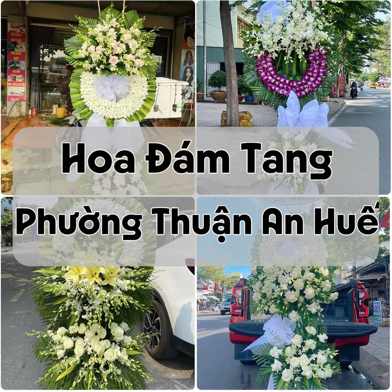 Đặt Hoa Đám Tang Phường Thuận An Huế | Hoa Tang Lễ