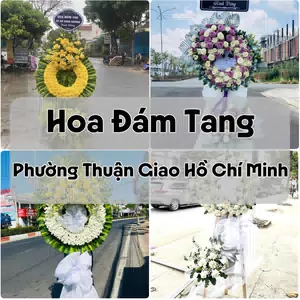 Đặt Hoa Đám Tang Phường Thuận Giao Hồ Chí Minh | Hoa Tang Lễ