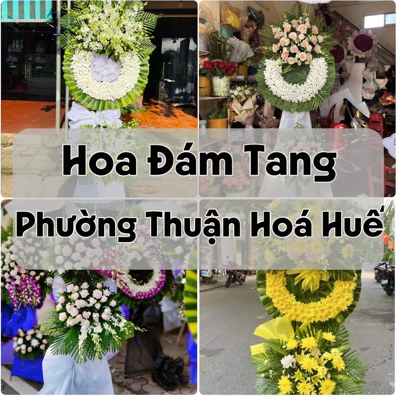 Đặt Hoa Đám Tang Phường Thuận Hoá Huế | Giao Hoa Nhanh