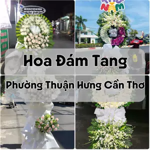 Đặt Hoa Đám Tang Phường Thuận Hưng Cần Thơ | Hoa Chia Buồn