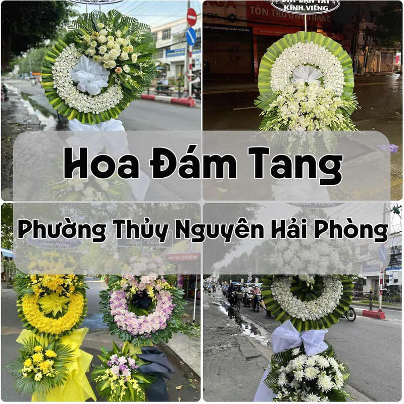 Đặt Hoa Đám Tang Phường Thủy Nguyên Hải Phòng | Đặt Hoa Viếng