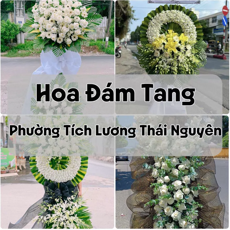 Đặt Hoa Đám Tang Phường Tích Lương Thái Nguyên | Đặt Hoa Nhanh