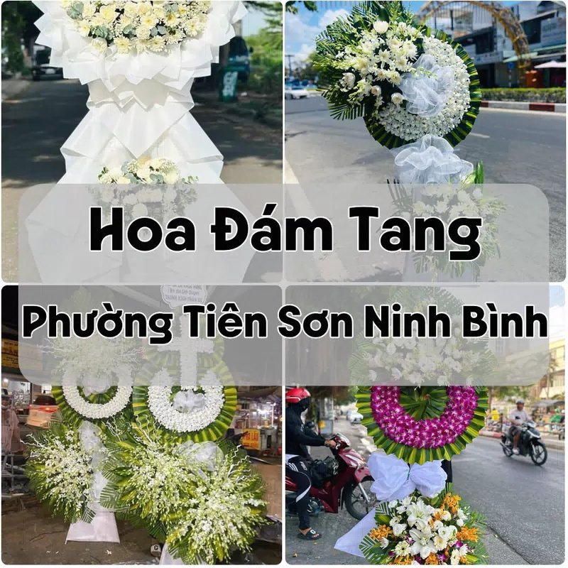 Đặt Hoa Đám Tang Phường Tiên Sơn Ninh Bình | Hoa Tang Lễ