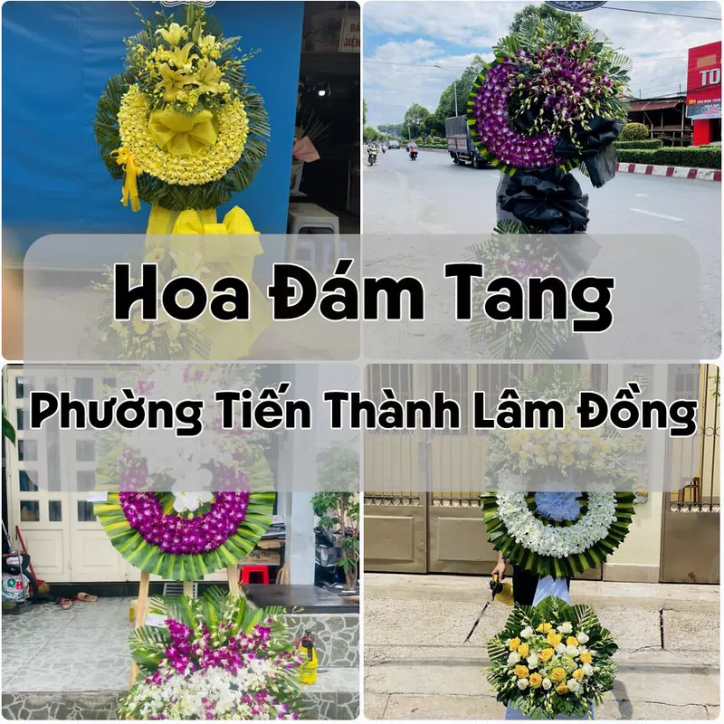 Đặt Hoa Đám Tang Phường Tiến Thành Lâm Đồng | Hoa Tang Lễ