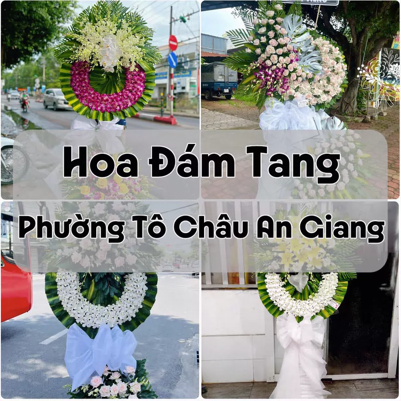 Đặt Hoa Đám Tang Phường Tô Châu An Giang | Đặt Hoa Viếng