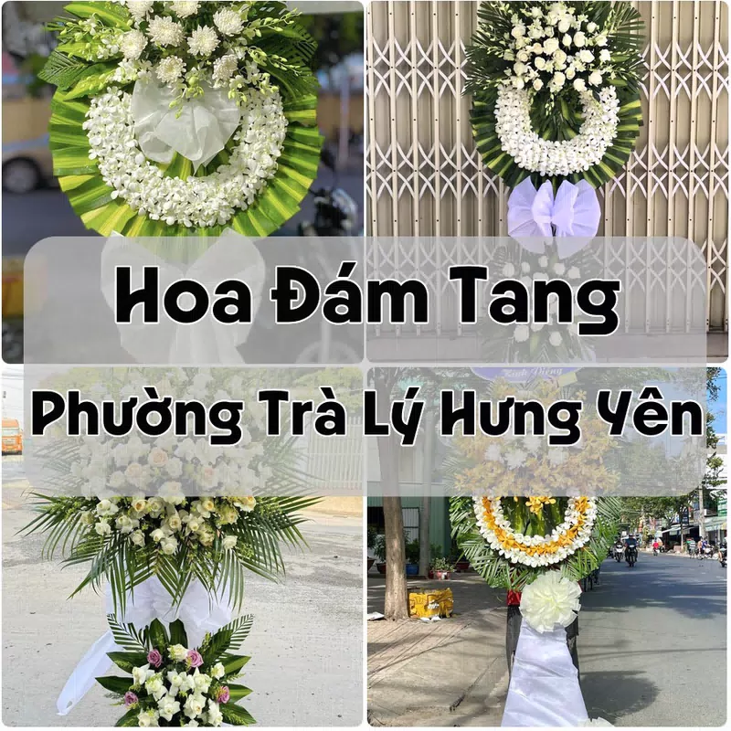 Đặt Hoa Đám Tang Phường Trà Lý Hưng Yên | Đặt Hoa Viếng