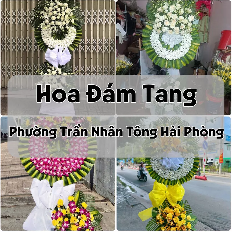 Đặt Hoa Đám Tang Phường Trần Nhân Tông Hải Phòng | Đặt Hoa Viếng