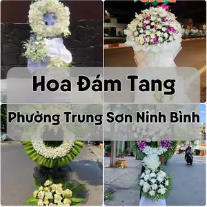 Đặt Hoa Đám Tang Phường Trung Sơn Ninh Bình | Hoa Tang Lễ