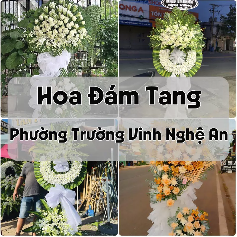 Đặt Hoa Đám Tang Phường Trường Vinh Nghệ An | Giao Tận Nơi
