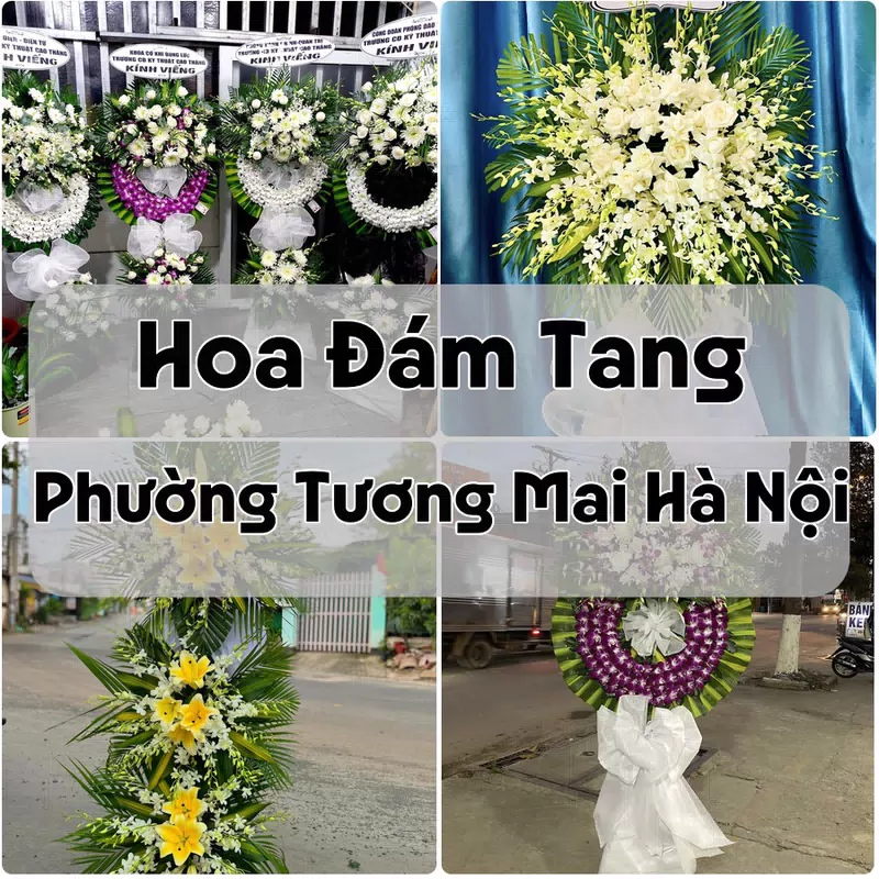 Đặt Hoa Đám Tang Phường Tương Mai Hà Nội | Giao Hoa Nhanh
