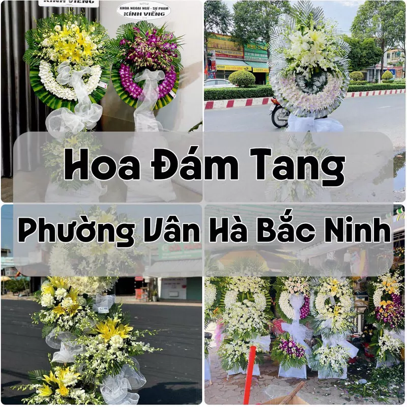 Đặt Hoa Đám Tang Phường Vân Hà Bắc Ninh | Đặt Hoa Viếng