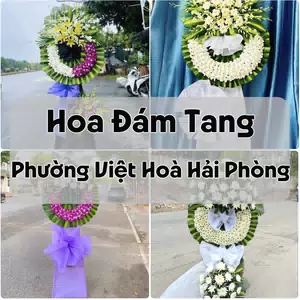 Đặt Hoa Đám Tang Phường Việt Hoà Hải Phòng | Đặt Hoa Viếng