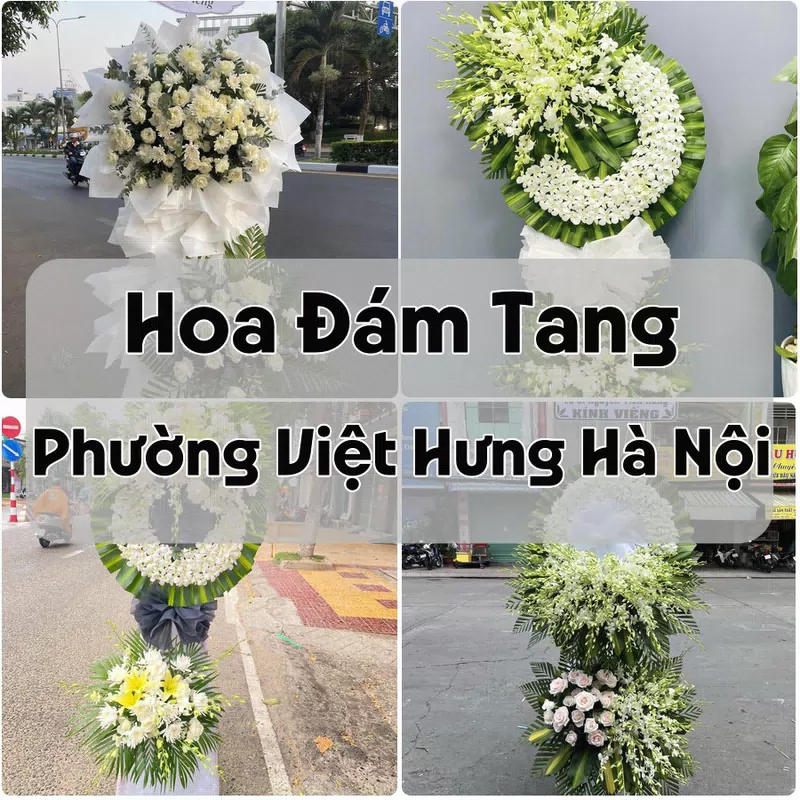 Đặt Hoa Đám Tang Phường Việt Hưng Hà Nội | Hoa Tang Lễ