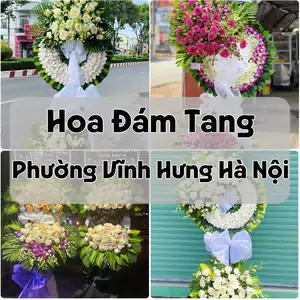 Đặt Hoa Đám Tang Phường Vĩnh Hưng Hà Nội | Đặt Hoa Viếng