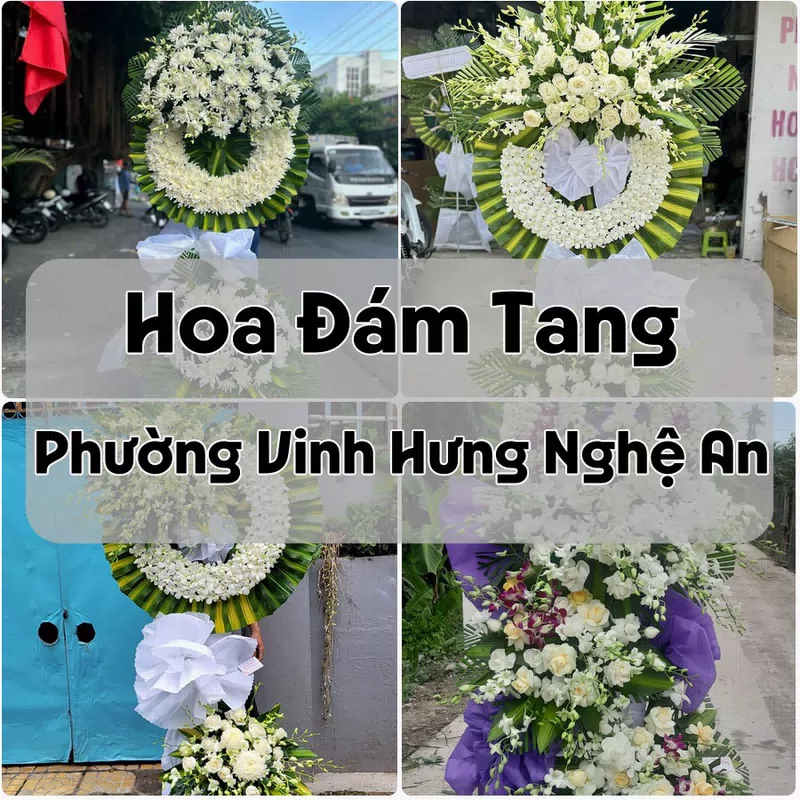 Đặt Hoa Đám Tang Phường Vinh Hưng Nghệ An | Đặt Hoa Nhanh