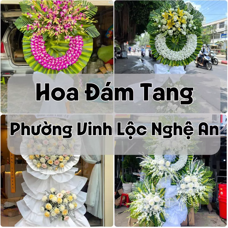 Đặt Hoa Đám Tang Phường Vinh Lộc Nghệ An | Giao Hoa Nhanh