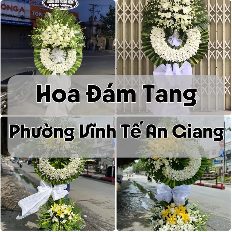 Đặt Hoa Đám Tang Phường Vĩnh Tế An Giang | Đặt Hoa Viếng