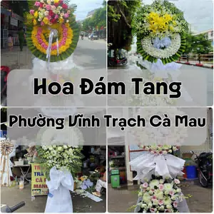 Đặt Hoa Đám Tang Phường Vĩnh Trạch Cà Mau | Hoa Chia Buồn