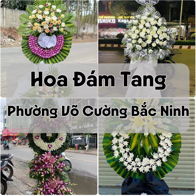 Đặt Hoa Đám Tang Phường Võ Cường Bắc Ninh | Hoa Chia Buồn