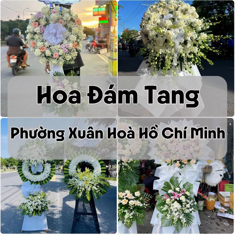 Đặt Hoa Đám Tang Phường Xuân Hoà Hồ Chí Minh | Giao Tận Nơi