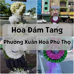 Đặt Hoa Đám Tang Phường Xuân Hoà Phú Thọ | Hoa Chia Buồn