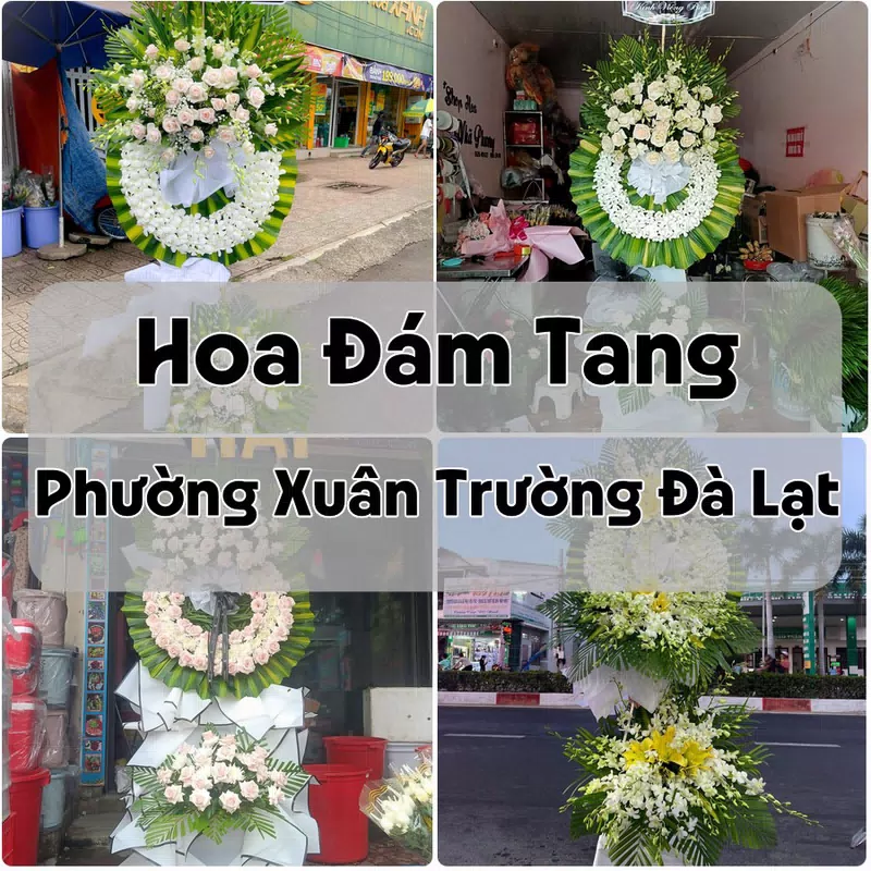 Đặt Hoa Đám Tang Phường Xuân Trường Đà Lạt | Đặt Hoa Nhanh
