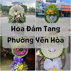 Đặt Hoa Đám Tang Phường Yên Hòa | Giao Tận Nơi