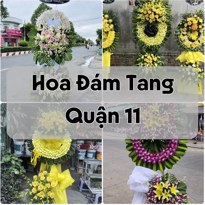 Đặt Hoa Đám Tang Quận 11 | Hoa Tang Lễ