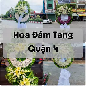 Đặt Hoa Đám Tang Quận 4 | Giao Hoa Nhanh