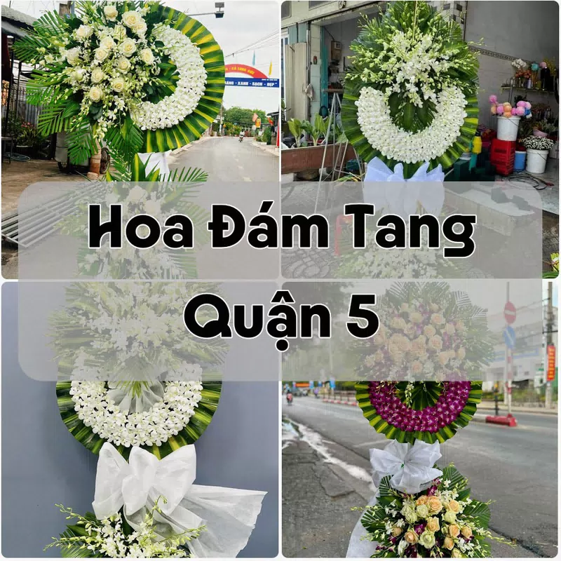 Đặt Hoa Đám Tang Quận 5 | Giao Hoa Nhanh