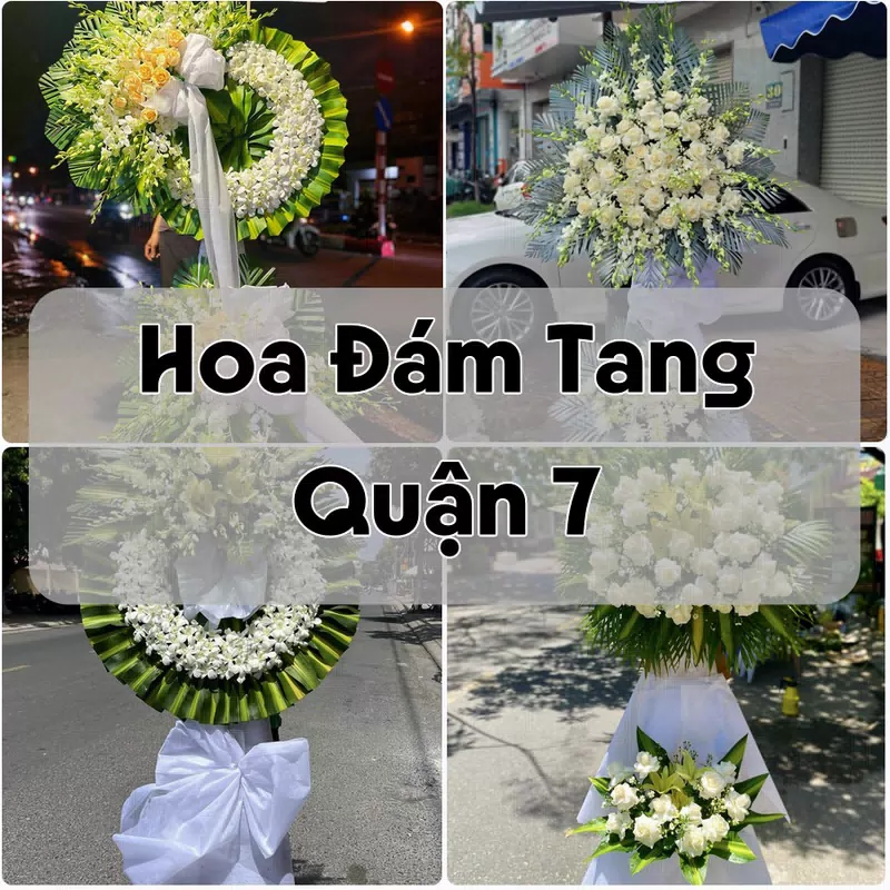 Đặt Hoa Đám Tang Quận 7 | Đặt Hoa Viếng
