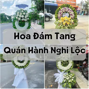 Đặt Hoa Đám Tang Quán Hành Nghi Lộc | Giao Hoa Nhanh